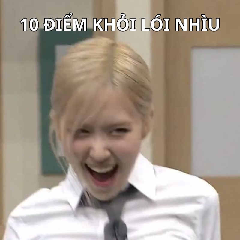 meme 10 điểm Hoa hồng