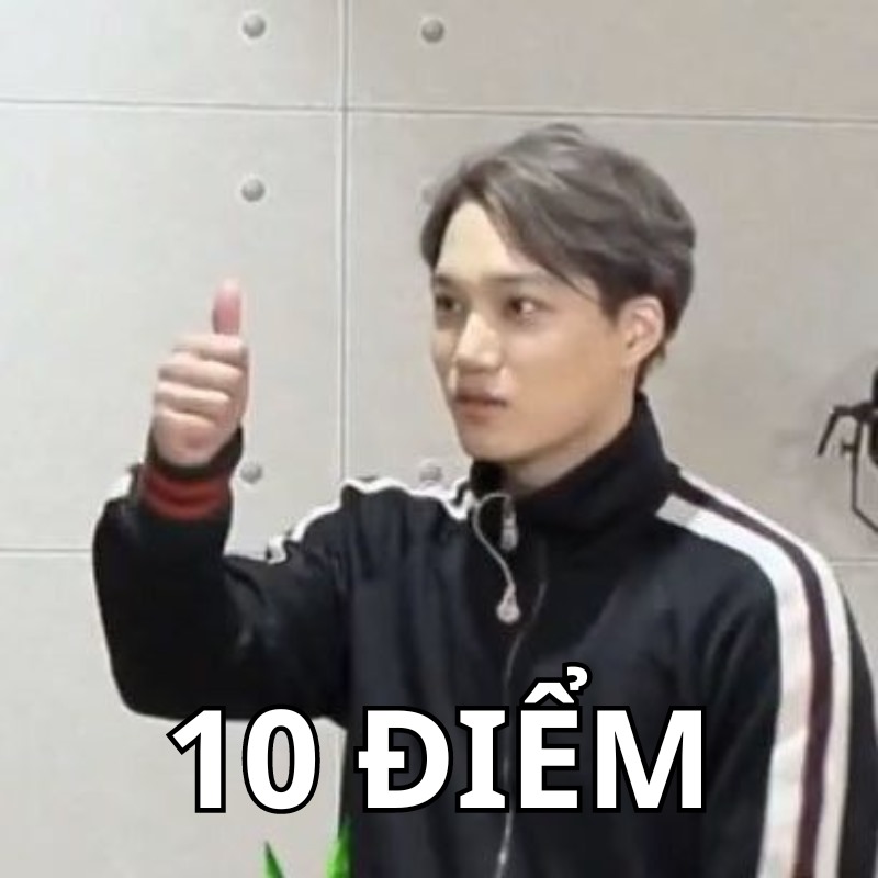 meme 10 điểm Kai EXO