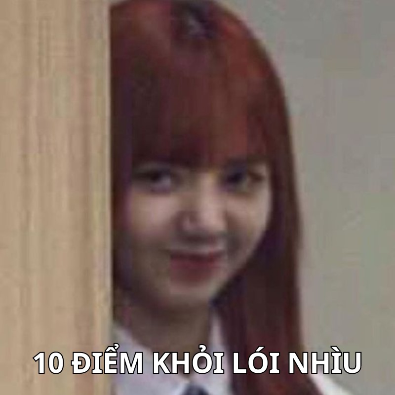 meme 10 điểm Lisa