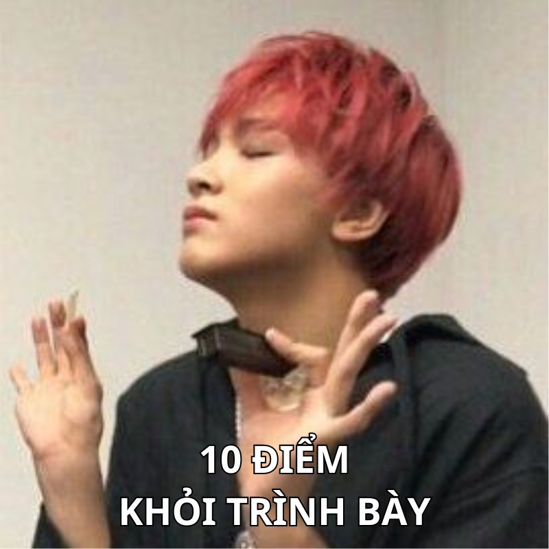 meme 10 điểm Haechan