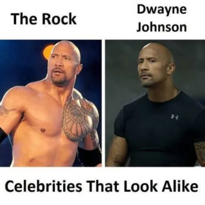 Meme lông mày của The Rock nhướn lên