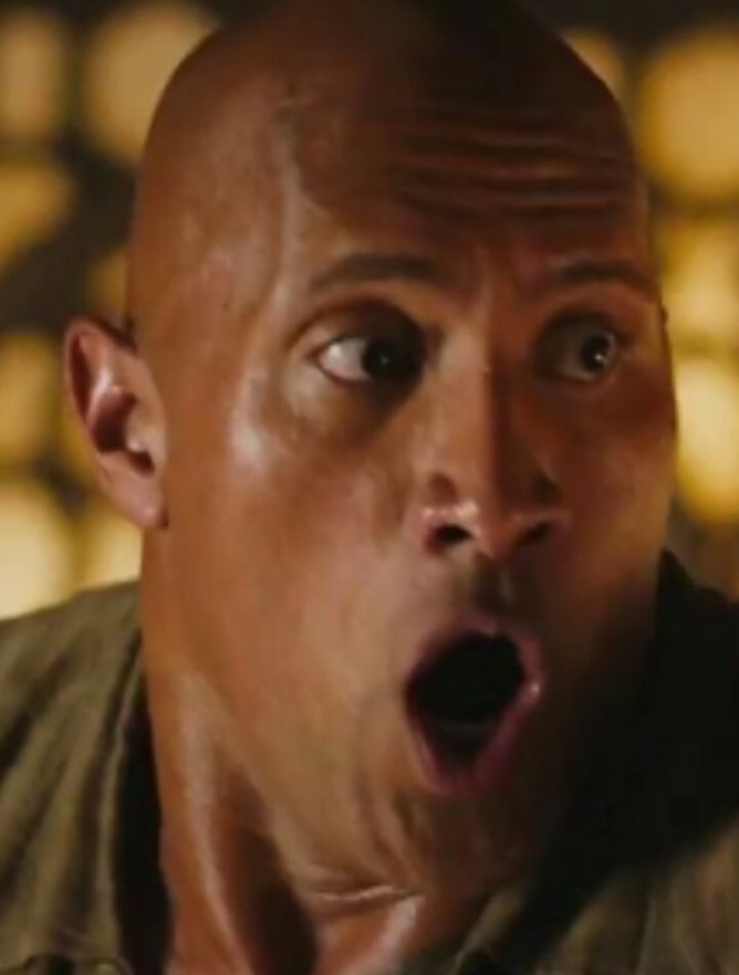 Những pha hài hước của Dwayne Johnson