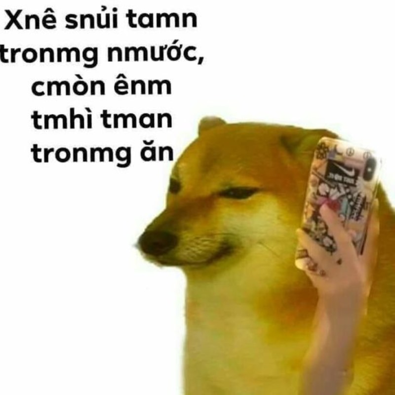 Meme Cheems thả thính