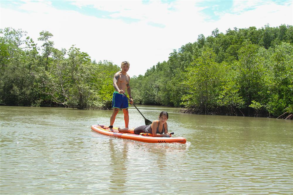 Chèo sup xuyên rừng ngập mặn Cần Giờ là trải nghiệm thú vị