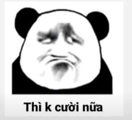 Panda không cười meme