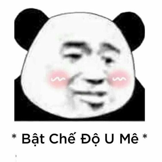 Meme gấu trúc buồn tẻ