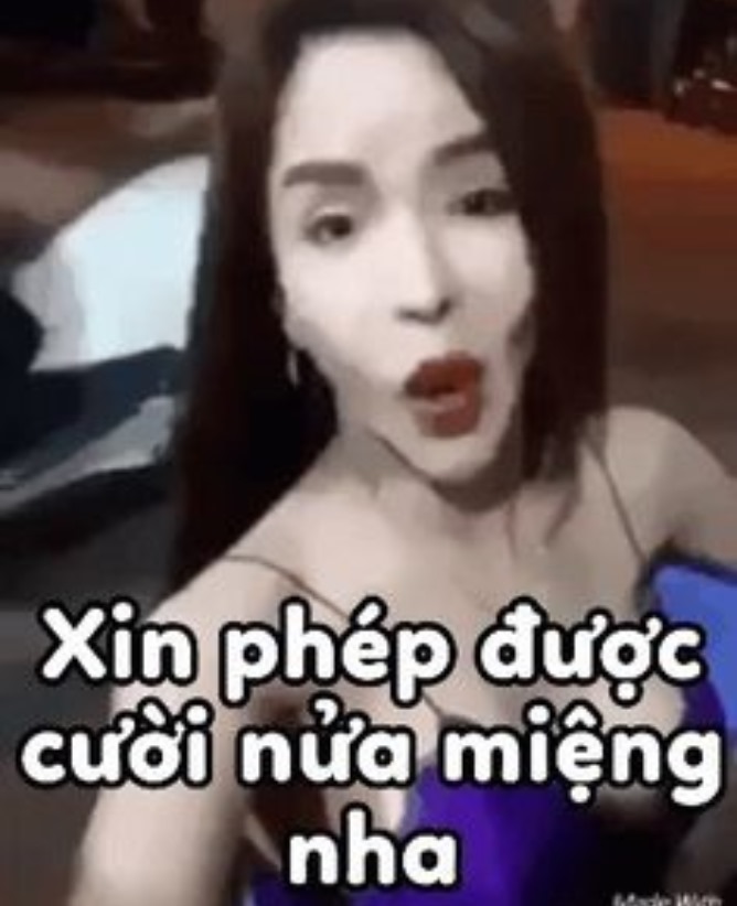 Meme Linda nửa cười