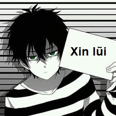 Meme cầm tấm biển xin lỗi