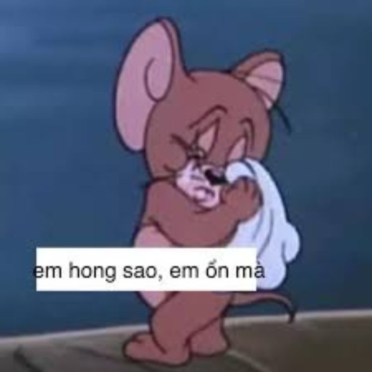 Meme Tôi ổn nhưng buồn cười