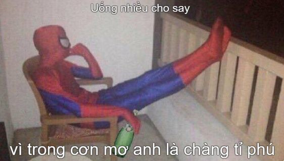 meme người nhện siêu hài hước