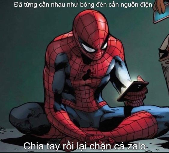 meme người nhện hài hước