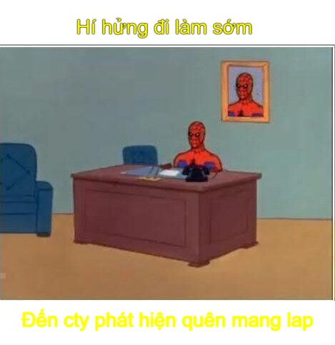 người nhện trên meme spider verse