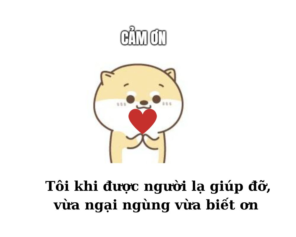 Meme cảm ơn khi người lạ giúp đỡ