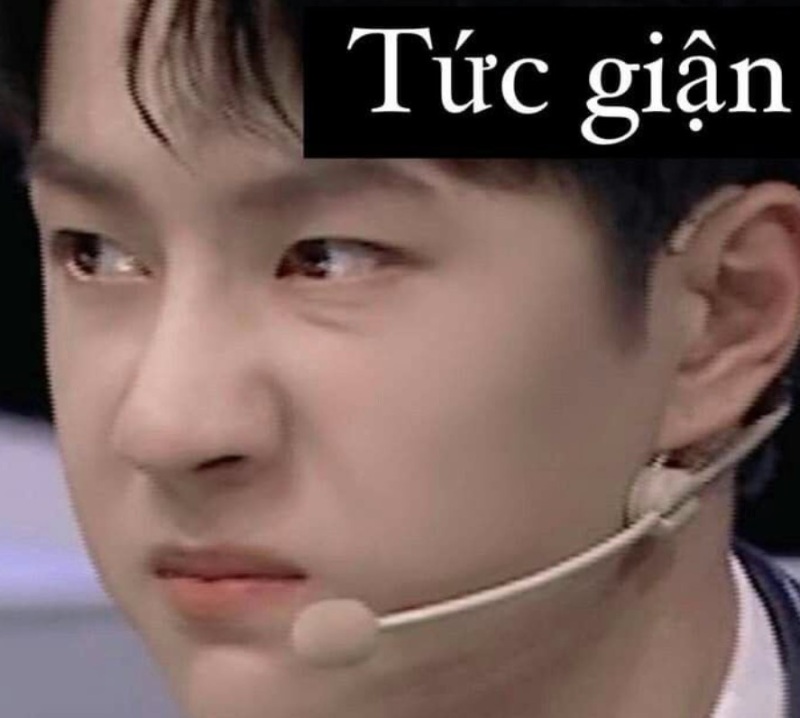 hình ảnh meme tức giận dễ thương