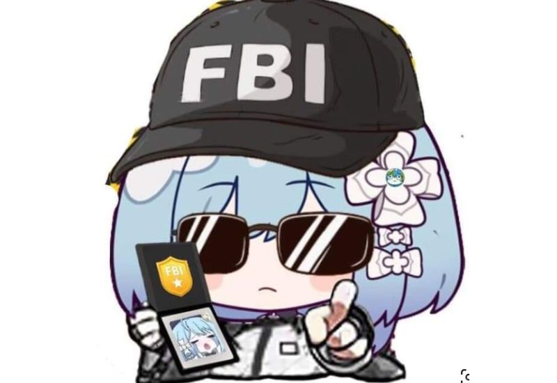 meme cô gái fbi sành điệu