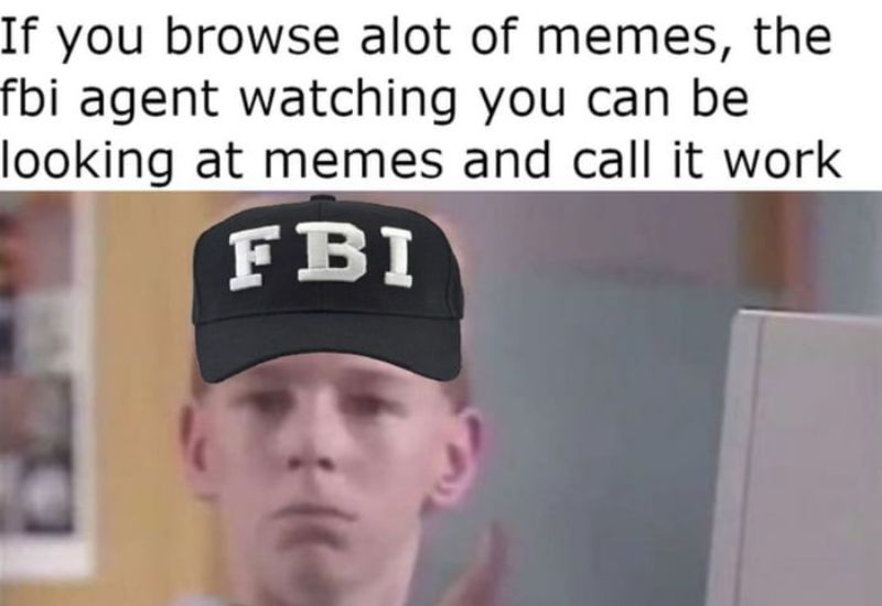 meme fbi hài hước