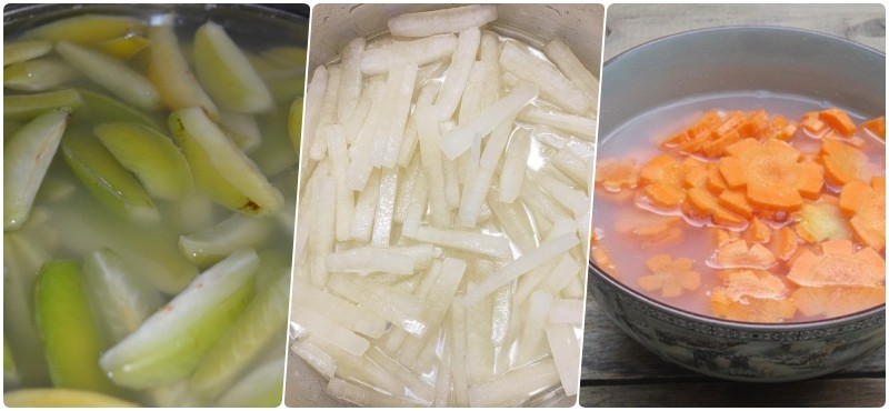 Prepare jams with clear lime juice