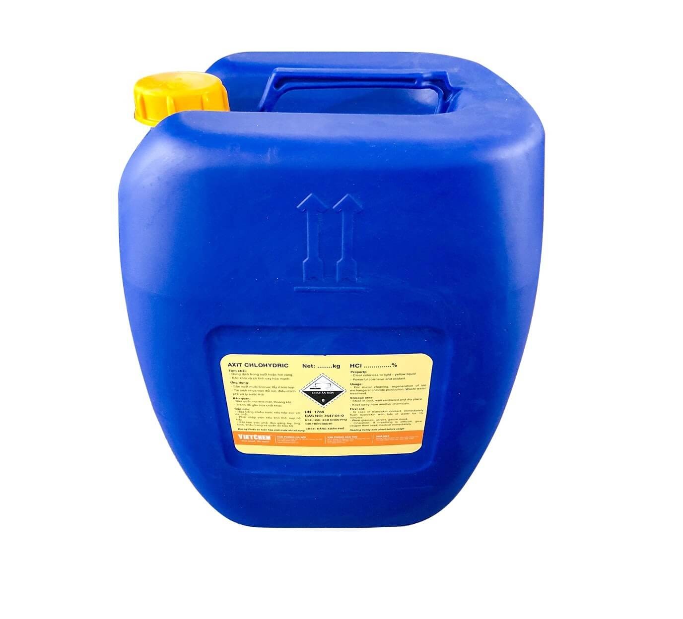 VietChem chuyên cung cấp hóa chất HCl giá tốt