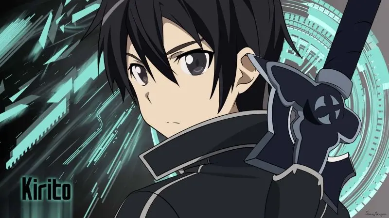 Ảnh anime Kirito khiến người xem nhớ đến những khoảnh khắc kinh điển trong phim.