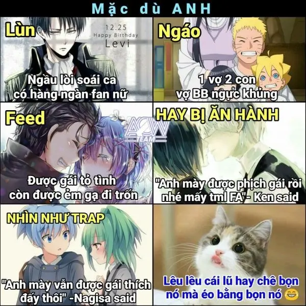 Hình ảnh anime hài hước - Một món quà tinh thần cho những người yêu thích anime!