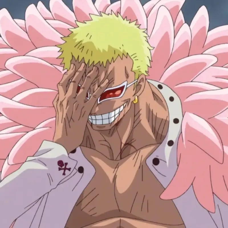 Donquixote doflamingo tiếng cười điển hình