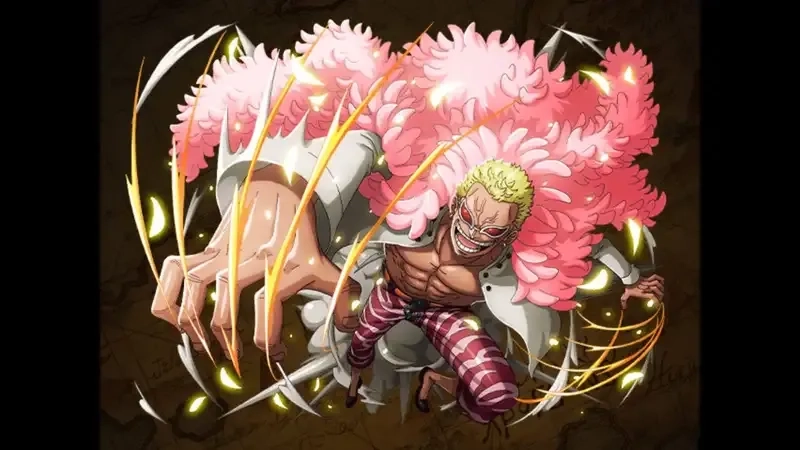 Bản vẽ đẹp donquixote doflamingo vẽ