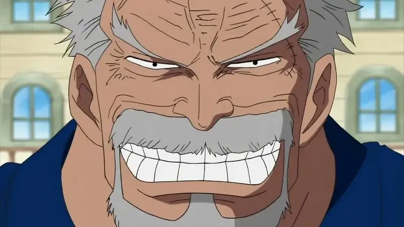 Garp Donkey Hero Navy và ông nội của Luffy