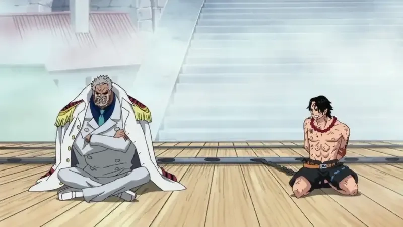 Garp gặp Luffy rất quan trọng trong cuộc hành trình của King King tương lai