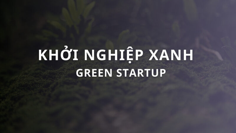 Khởi nghiệp xanh là gì? Xu hướng mới của tương lai