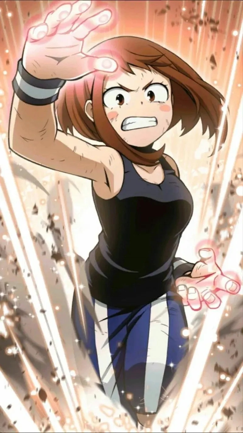 Ochaco Uraraka và Katsuki Bakugou có một trận chiến thú vị tại Lễ hội thể thao UA