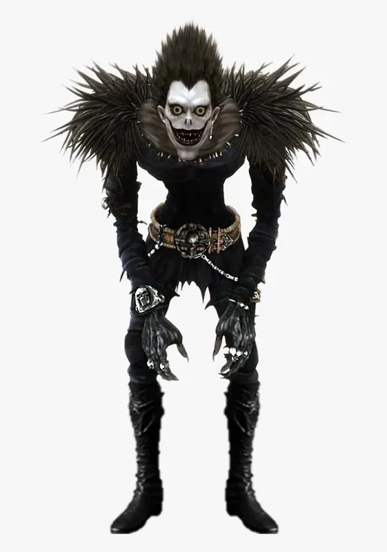 Death Ryuk thích quan sát con người trong trò chơi của sự sống và cái chết