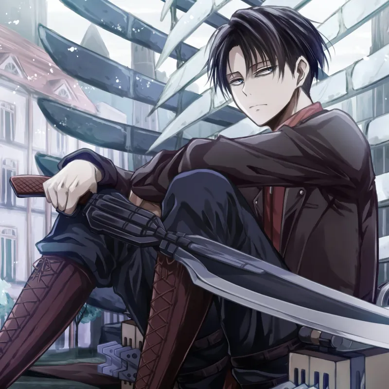 Levi Ackerman hấp dẫn nhất chụp ảnh những người theo dõi anime