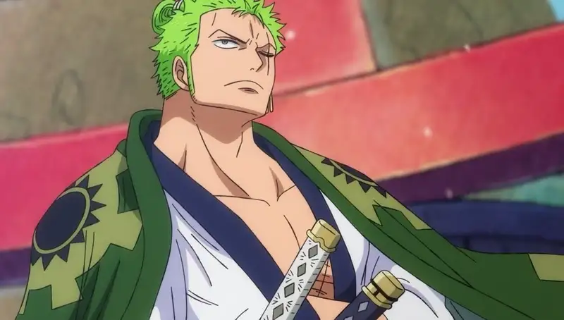 Hình ảnh của Roronoa Zoro với đôi mắt được xác nhận