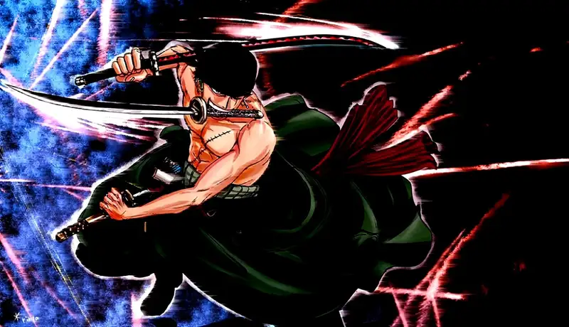 Hình ảnh của Roronoa Zoro được lấy cảm hứng từ người hâm mộ