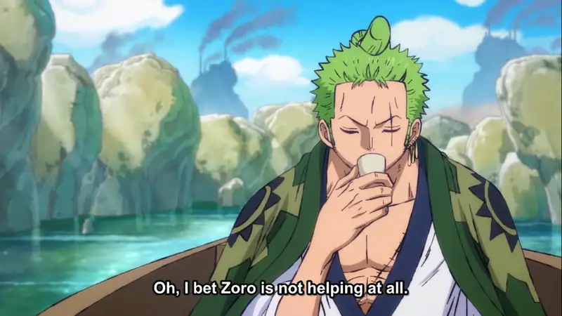 Hình ảnh của Roronoa Zoro rất cần thiết cho người hâm mộ