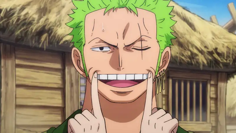 Hình ảnh của Roronoa Zoro trong phiên bản động vật tự động