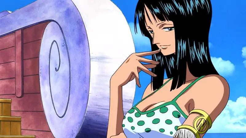 Nico Robin đi bộ qua mọi khung nghệ thuật