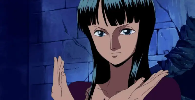 Nico Robin trong bức ảnh được khán giả yêu thích