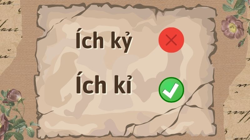 Ích kỷ hay ích kỉ đúng chính tả? Nghĩa là gì?