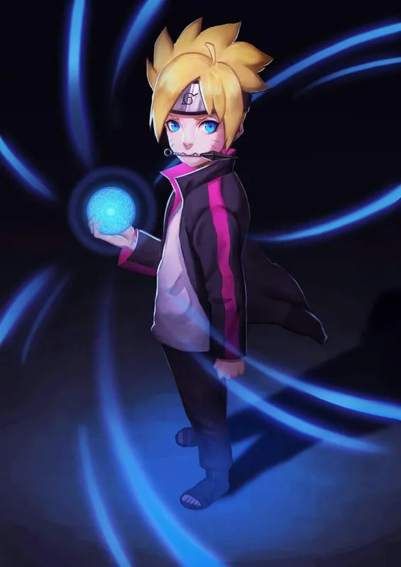 Ảnh của Boruto Uzumaki rất tốt cho người hâm mộ của Naruto