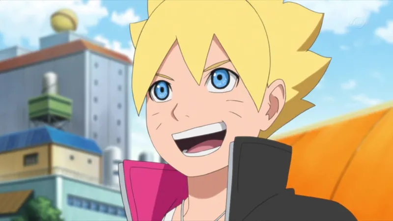 Hình ảnh của Boruto Uzumaki và các bước tuyệt vời cho loạt bài này