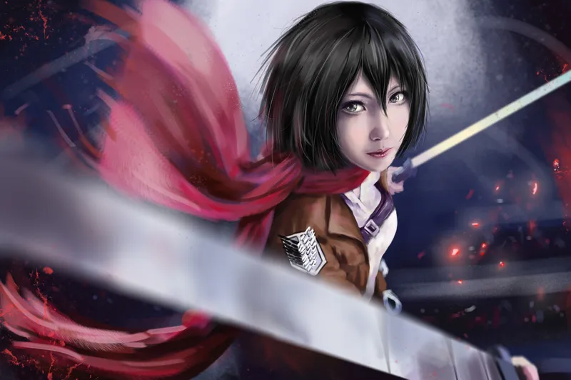 Mikasa Ackerman xem sâu