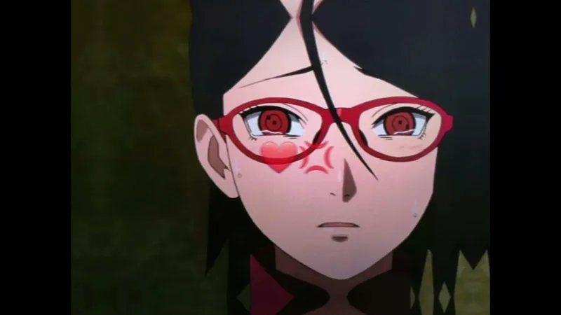 Khám phá hình ảnh của Sarada Sasuke với vẻ đẹp thông minh và tự tin của mình