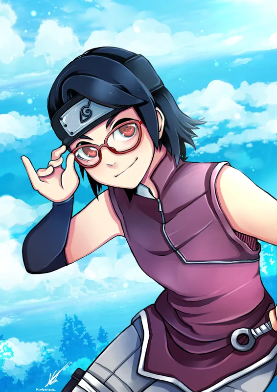 Sarada Sasuke thu hút mọi khoảnh khắc của nhiếp ảnh