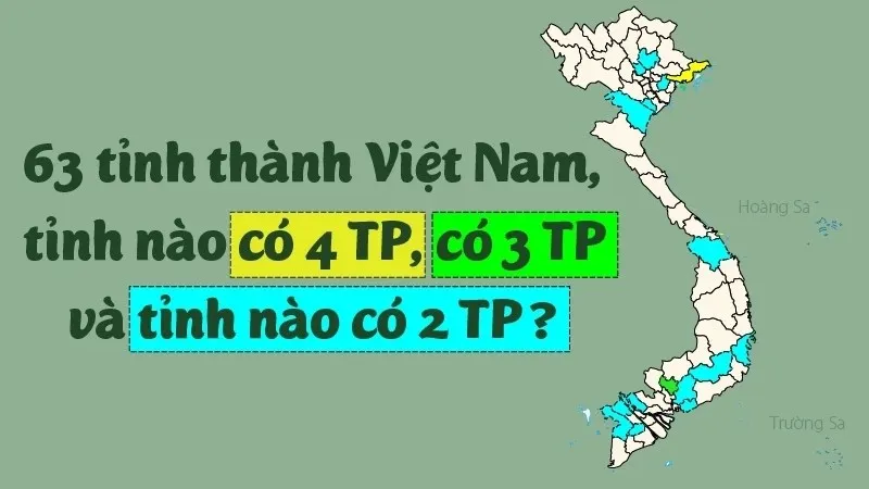 Lịch sử thành lập và thay đổi các tỉnh và thành phố