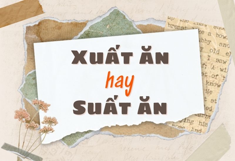 Xuất ăn hay suất ăn là cách viết đúng chính tả? Tìm hiểu cách dùng từ chính xác