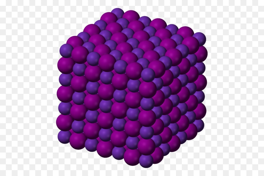 Cấu trúc phân tử kali iodide