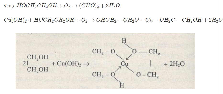 Tính chất hóa học