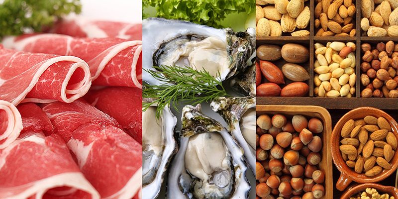 NGUỒN THỰC PHẨM BỔ SUNG KẼM