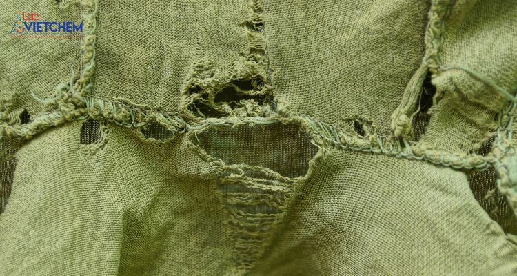Vải viscose kém bền trong điều kiện ẩm ướt
